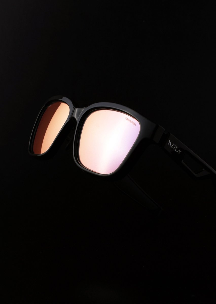 画像5: XAZTLAN ザストラン CHEROKEE チェロキー GLOSSY BLACK/Crysyal RGB425 Grey Color Mirror Crystal ガラス偏光レンズ リミテッドモデル (5)