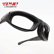 画像1: セブンアイ【7EYE】サングラス 【Whirlwind　ＣＶ】（ワールウィンド）　F-120503　Eyecup （グロッシーブラックフレーム/グレイトートイズ） ＊セットするレンズによってご注文後に金額が変わります！必ず上記レンズラインナップをご確認の上お選びください！ (1)