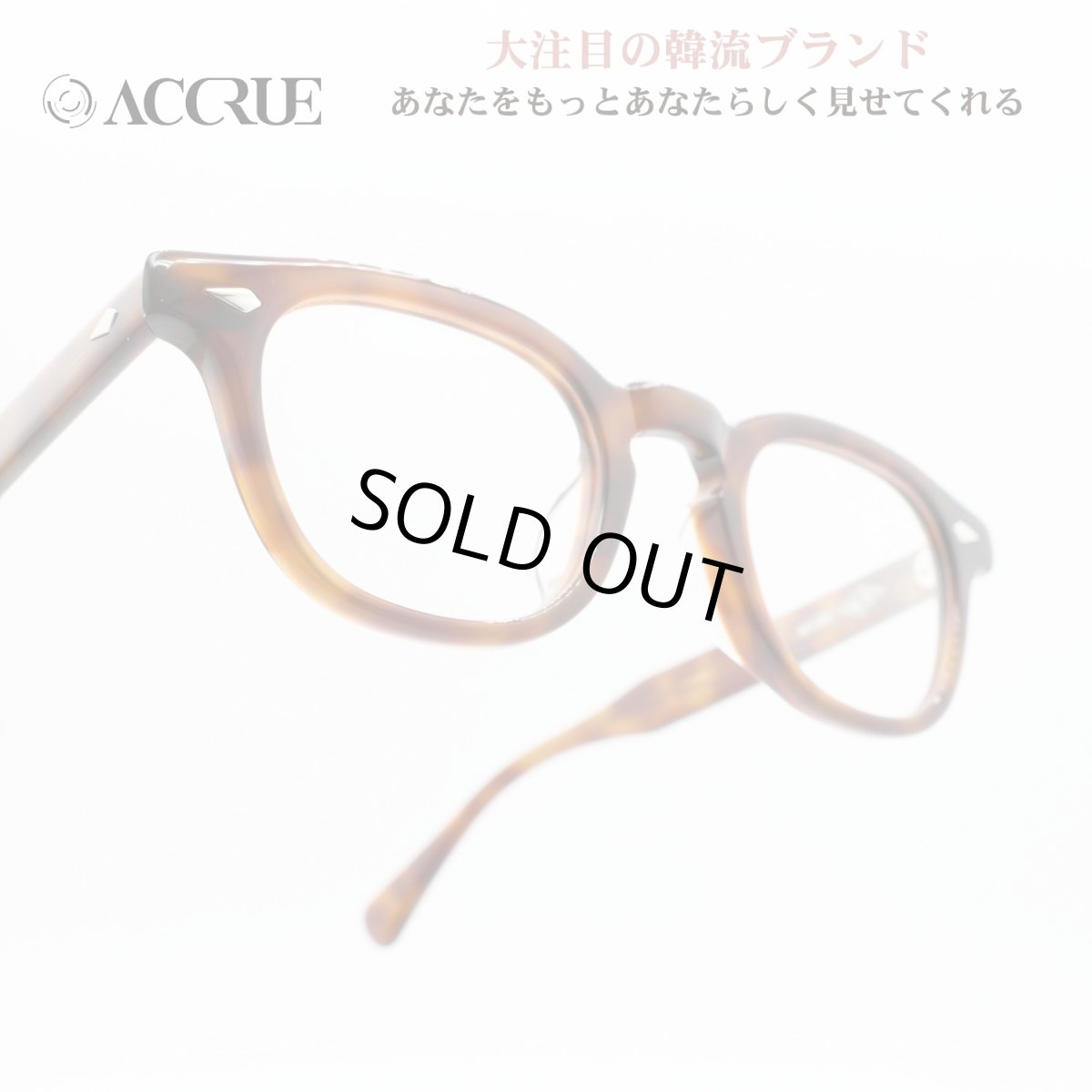画像1: ACCRUE アクルー NOS-10-TOR TORTOISE/デモレンズ  (1)