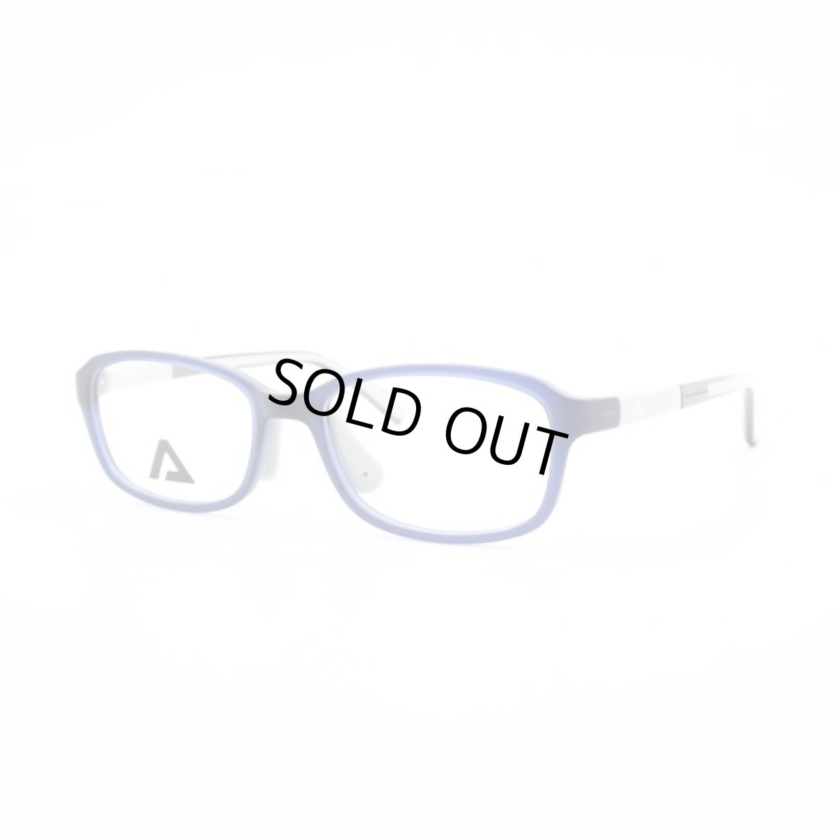 画像2: Ambition アンビション x101-8170 ジュニア用メガネ マットネイビー・ライトグレー/デモレンズ (2)