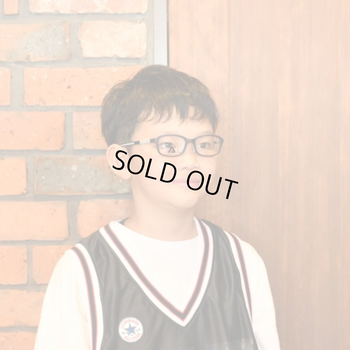 画像8: Ambition アンビション x101-8170 ジュニア用メガネ マットネイビー・ライトグレー/デモレンズ (8)