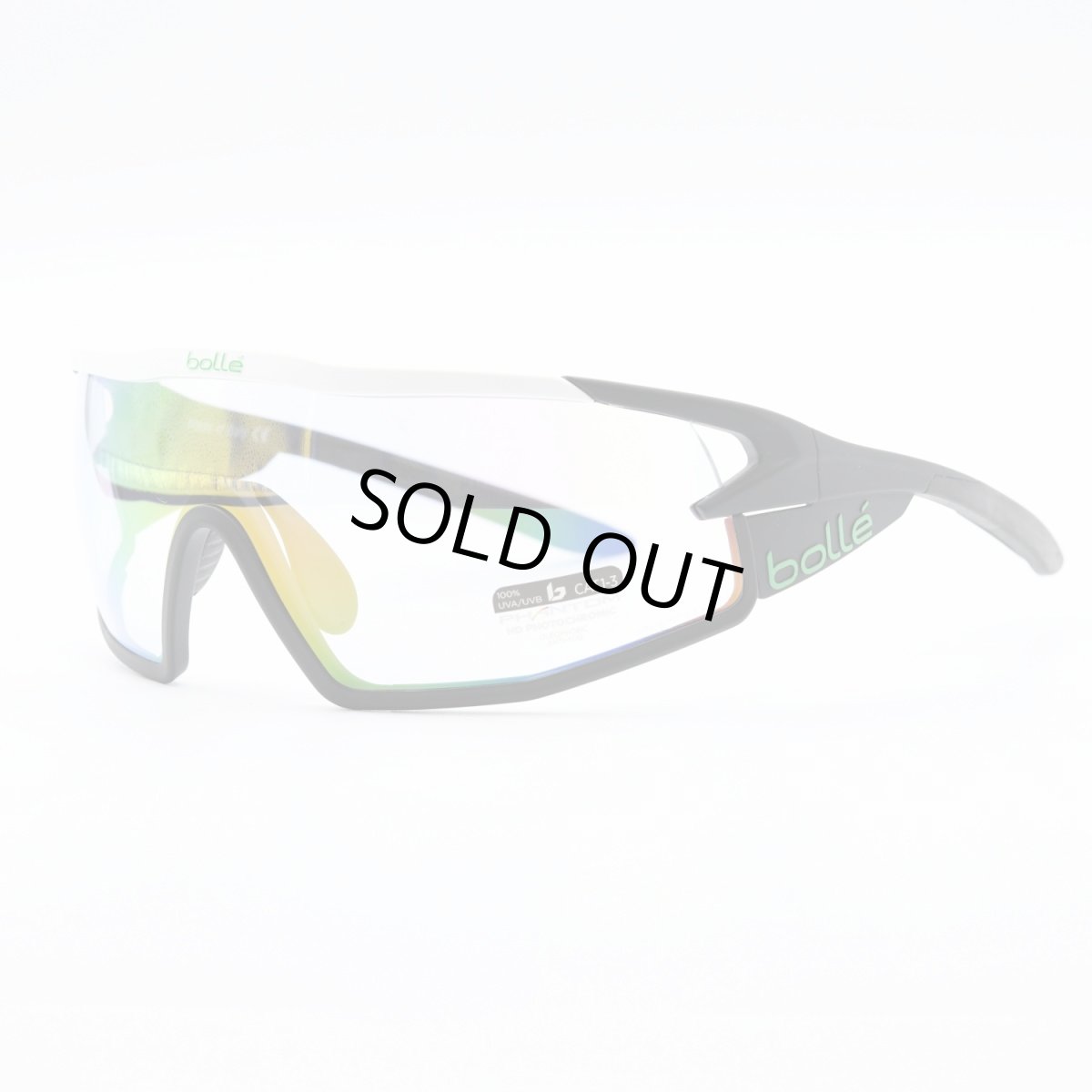 画像2: bolle ボレー B-ROCK PRO ビーロックプロ MATTE WHITE/PHANTOM CLEAR GREEN (2)