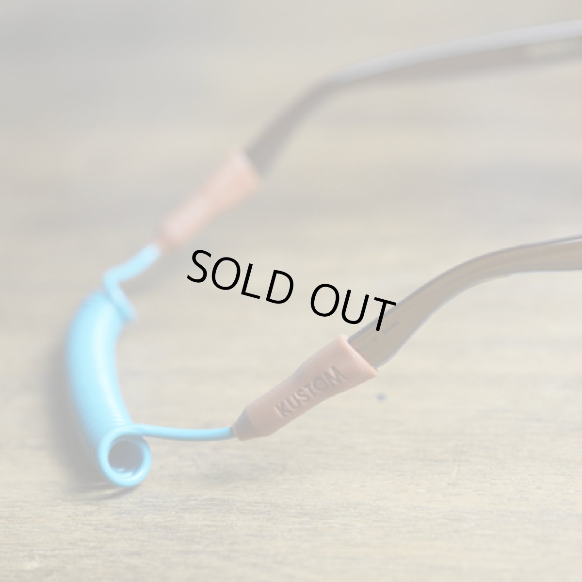 画像2: KUSTOM SPORTS CORD COIL  カスタム スポーツコード コイル メガネ・サングラス用グラスコードストラップ  メガネ ストラップ メガネストラップ 眼鏡ストラップ めがねストラップ (2)