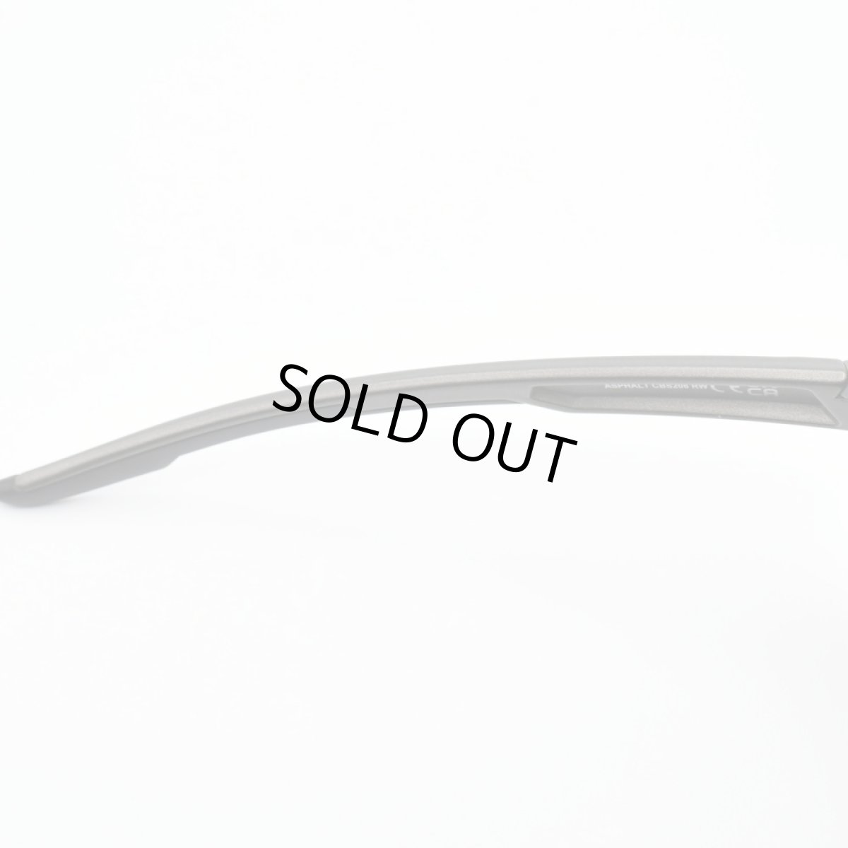 画像6: CEBE セベ ASPHALT アスファルト CBS208 MATTE GUNMETAL BLACK/ZONE GREY Cat3 RED (6)