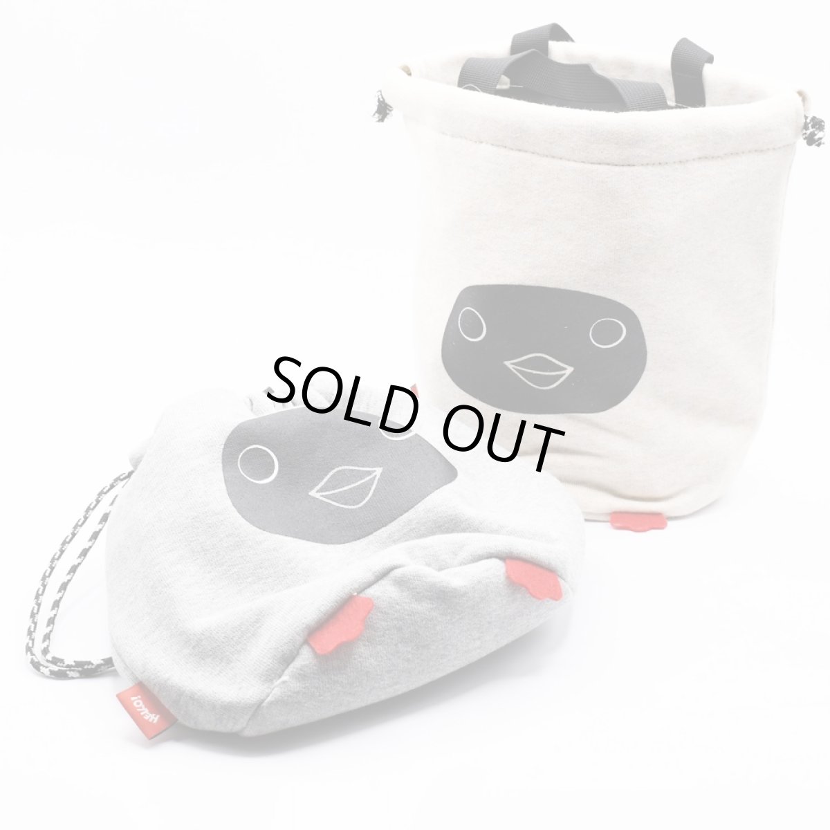 画像2: CHUMS チャムス Booby RV Mini Bag Sweat ブービーリバーシブルミニバッグスウェット リバーシブルタイプ トートバッグ (2)