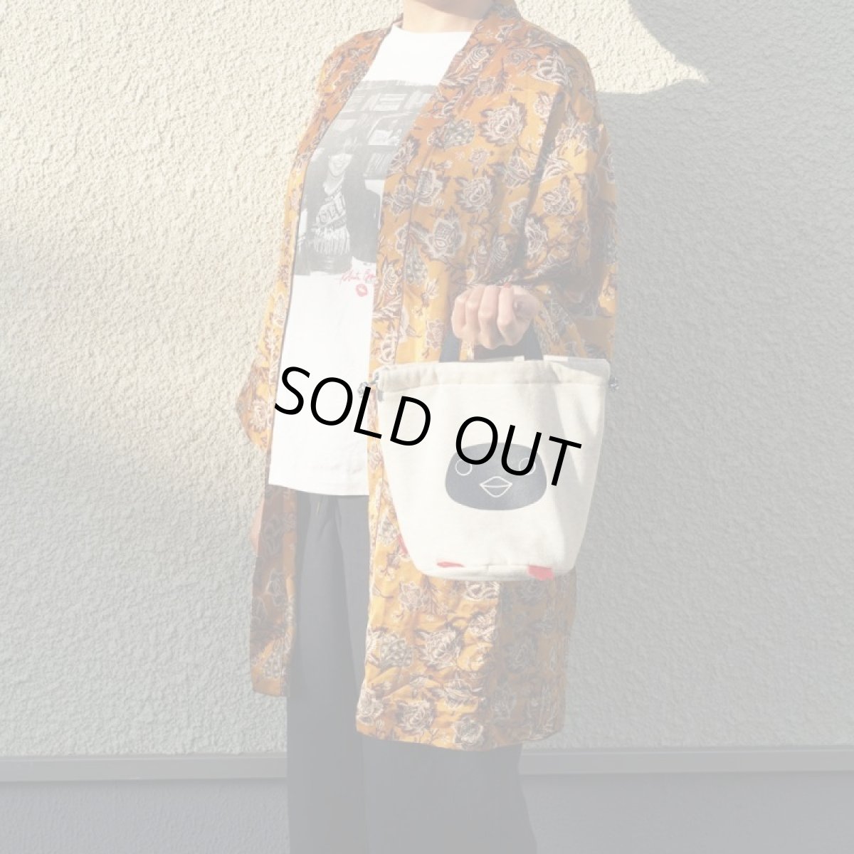 画像11: CHUMS チャムス Booby RV Mini Bag Sweat ブービーリバーシブルミニバッグスウェット リバーシブルタイプ トートバッグ (11)