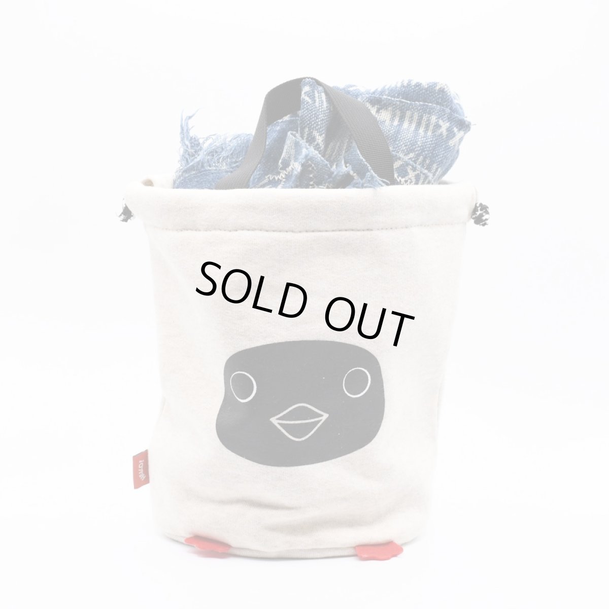 画像5: CHUMS チャムス Booby RV Mini Bag Sweat ブービーリバーシブルミニバッグスウェット リバーシブルタイプ トートバッグ (5)