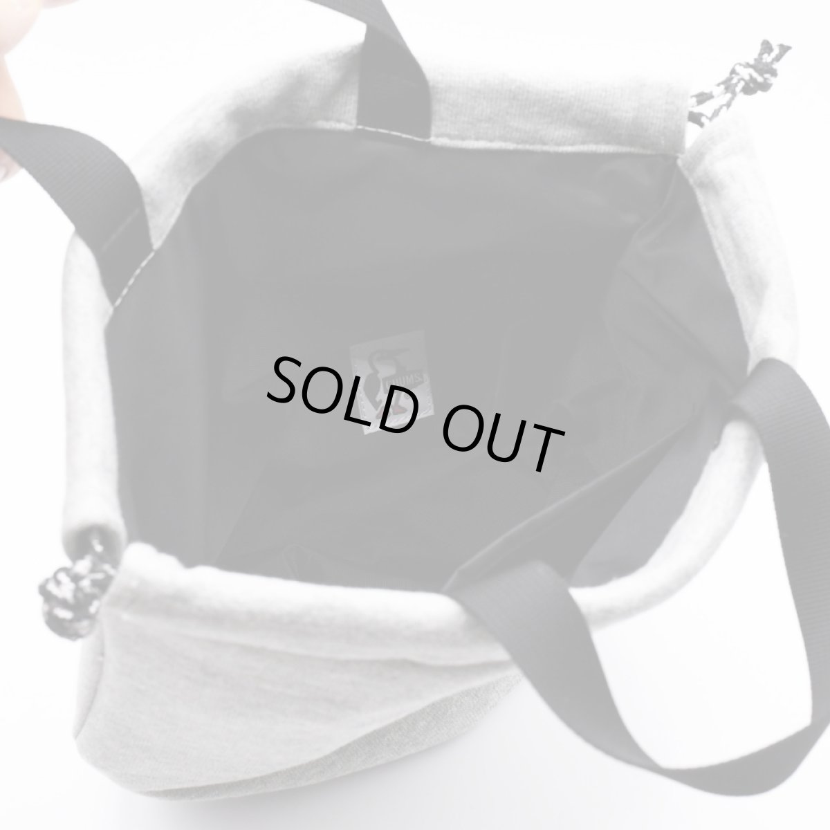 画像6: CHUMS チャムス Booby RV Mini Bag Sweat ブービーリバーシブルミニバッグスウェット リバーシブルタイプ トートバッグ (6)