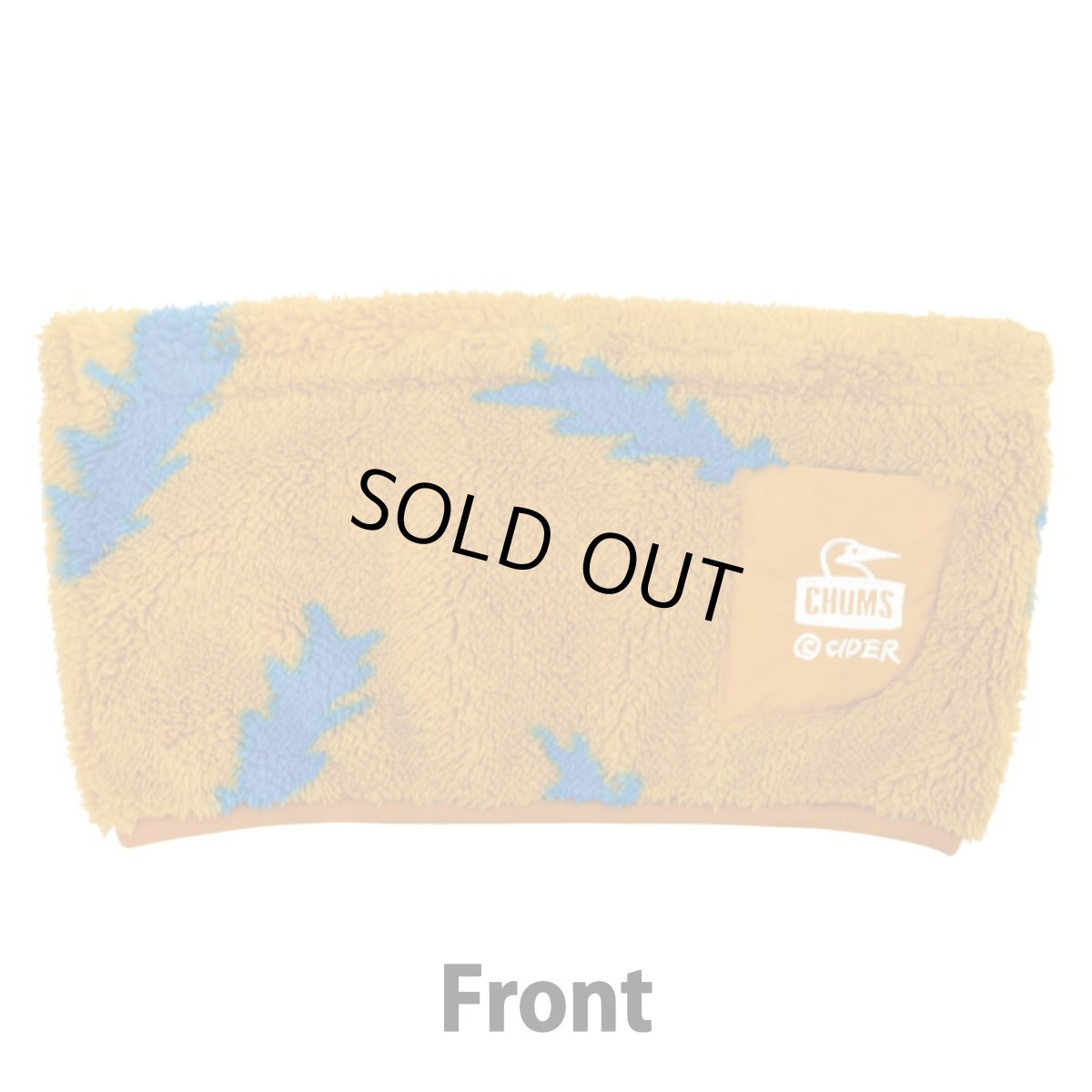 画像2: CHUMS チャムス かせきさいだぁ ボンディングフリースネックウォーマー (2)