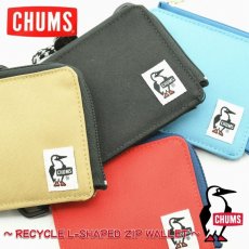 画像1: CHUMS チャムス Recycle L-Shaped Zip Wallet リサイクルエルシェイプトジップウォレット (1)