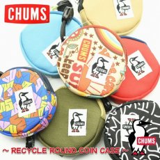 画像1: CHUMS チャムス Recycle Round coin case リサイクルラウンドコインケース (1)