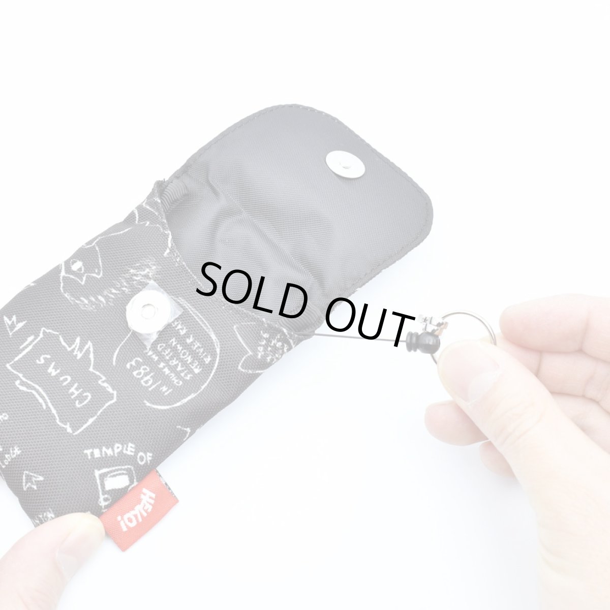 画像6: CHUMS チャムス Recycle Retractor Key Holder リサイクルリトラクターキ－ホルダー (6)