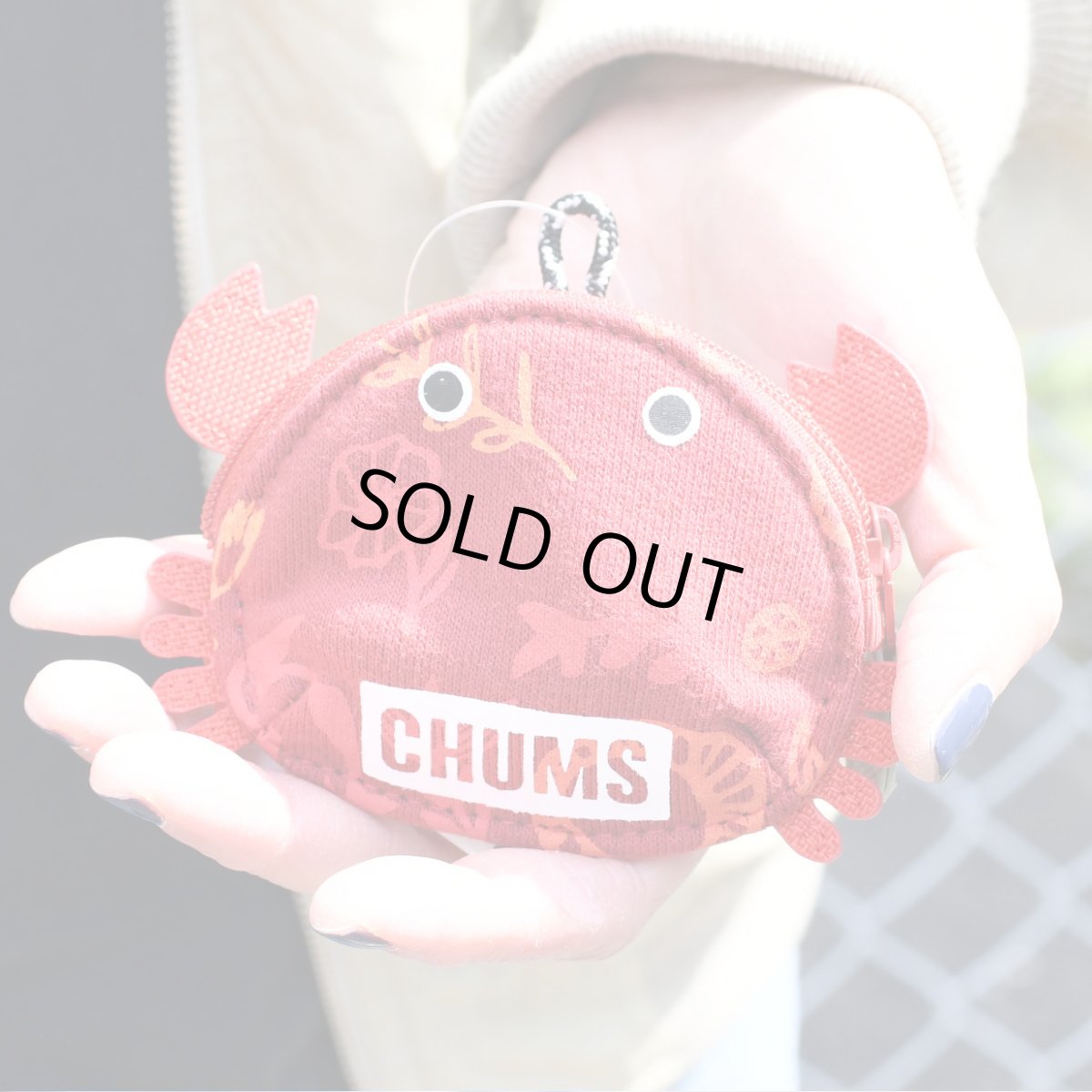 画像3: CHUMS チャムス Crab Zip Coin Case クラブジップ コインケース  (3)