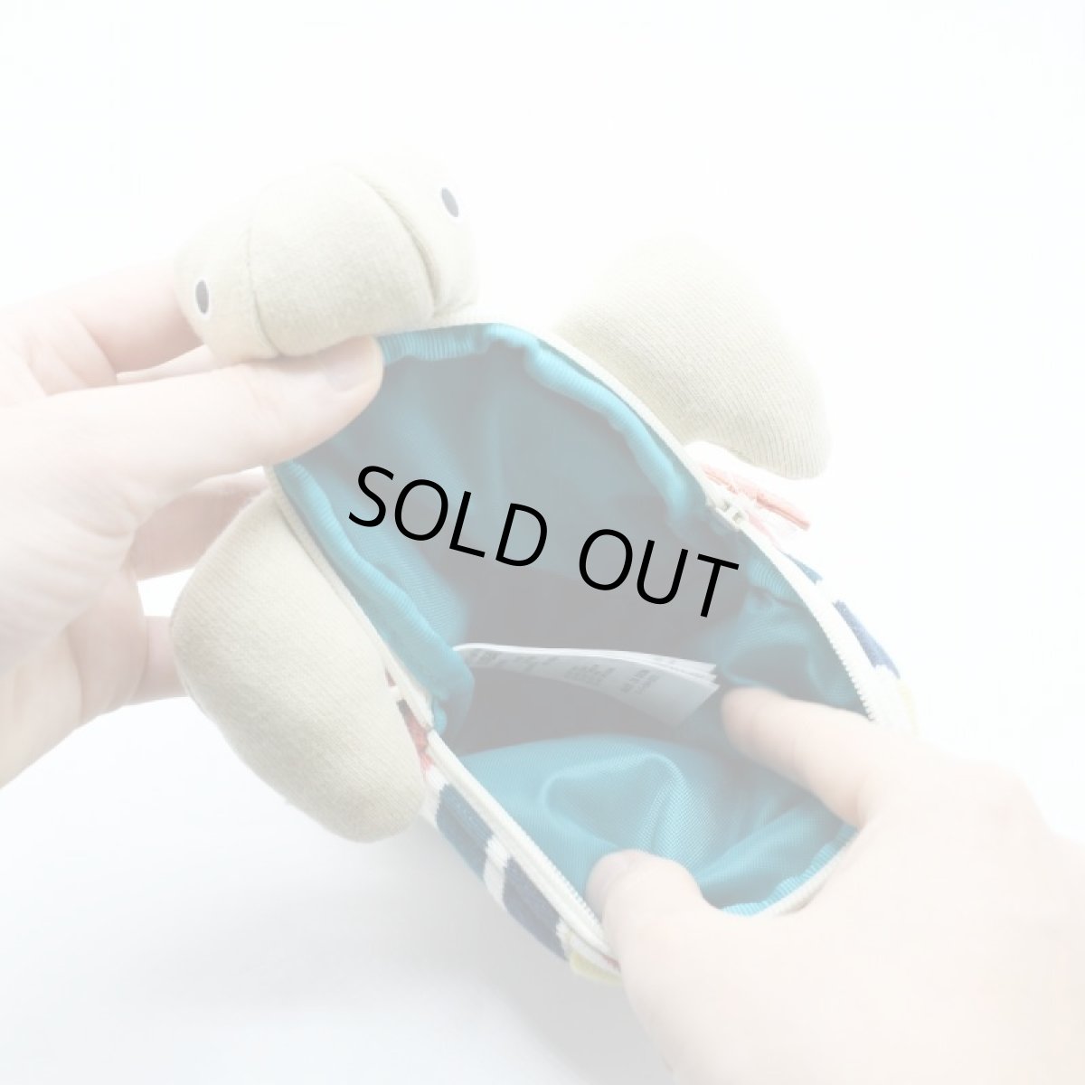 画像2: CHUMS チャムス Turtle Mini Pouch タートル ミニ ポーチ  (2)