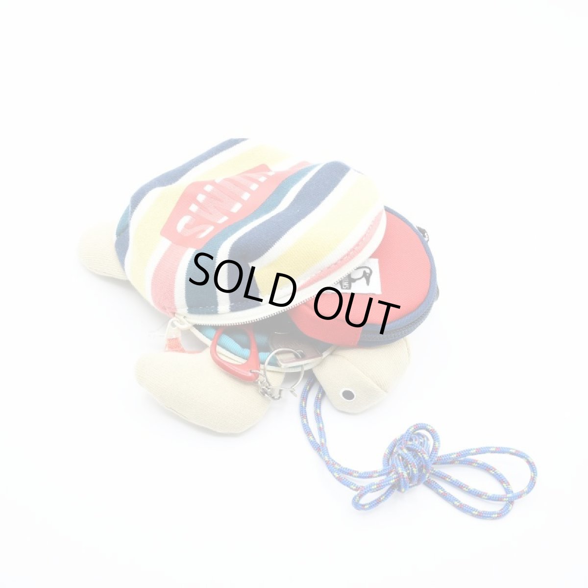 画像3: CHUMS チャムス Turtle Mini Pouch タートル ミニ ポーチ  (3)