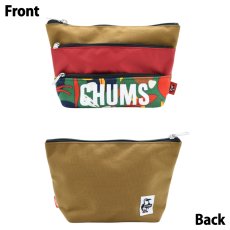 画像15: CHUMS チャムス Tricolor 3 Pocket Pouch Sweat Nylon トリコロール3ポケットポーチ  (15)