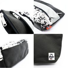 画像4: CHUMS チャムス Tricolor 3 Pocket Pouch Sweat Nylon トリコロール3ポケットポーチ  (4)
