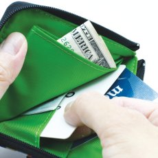 画像2: CHUMS チャムス Recycle L-Shaped Zip Wallet リサイクルエルシャイプトジップウォレット（財布/ウォレット）  (2)