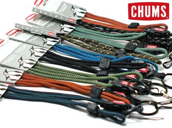 CHUMS チャムス ネックストラップ LANYARD-ROPE 5mm ランヤード ロープ5mm