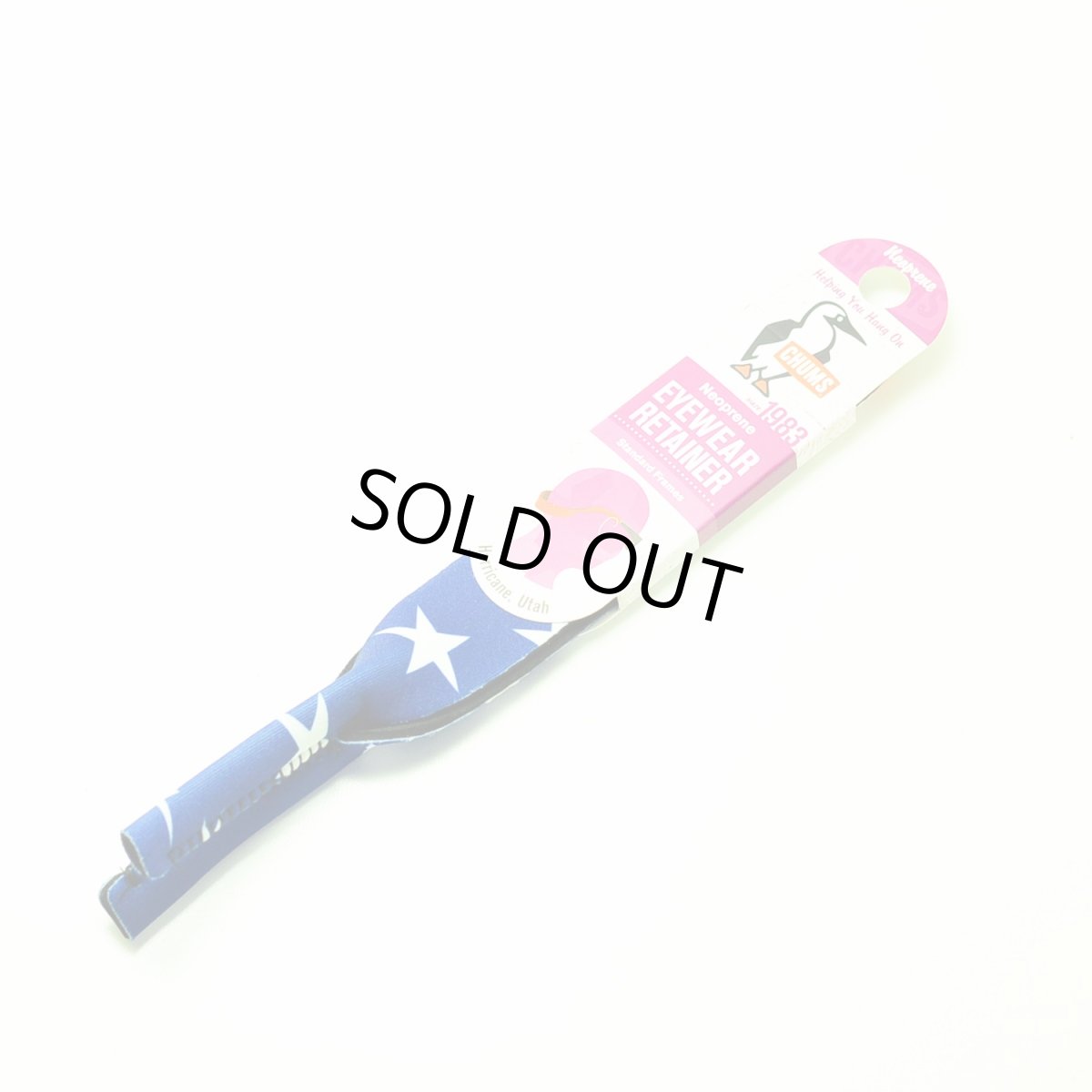 画像2: CHUMS チャムス NEOPRENE CLASSIC USA ネオプレーンクラシックUSA メガネ ストラップ スポーツサングラス グラスコード 眼鏡 アウトドア おしゃれ 眼鏡ストラップ めがねストラップ (2)