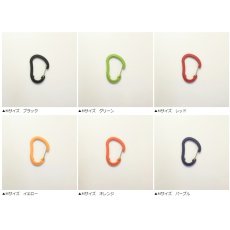 画像8: CHUMS チャムス Plastic Carabiner プラスチックカラビナ Mサイズ (8)