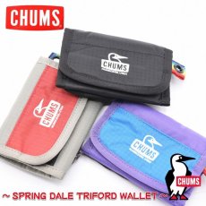 画像1: CHUMS チャムス Spring Dale Trifold Wallet (1)