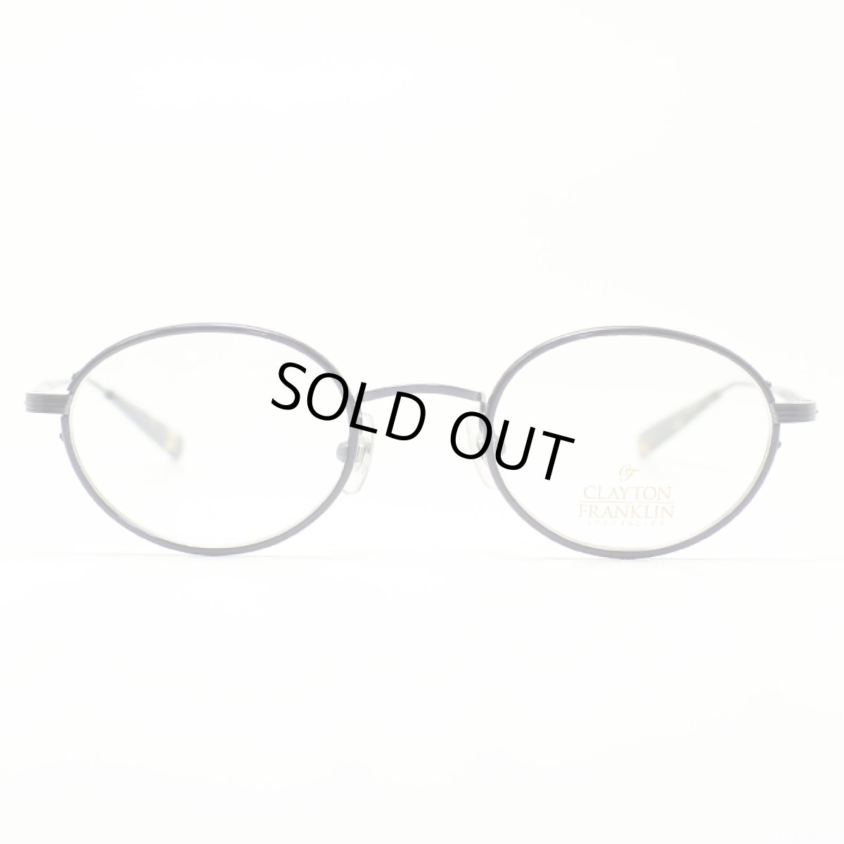 画像2: CLAYTON FRANKLIN クレイトンフランクリン メガネフレーム CF559-BK ブラック巻&ブラック/デモレンズ (2)