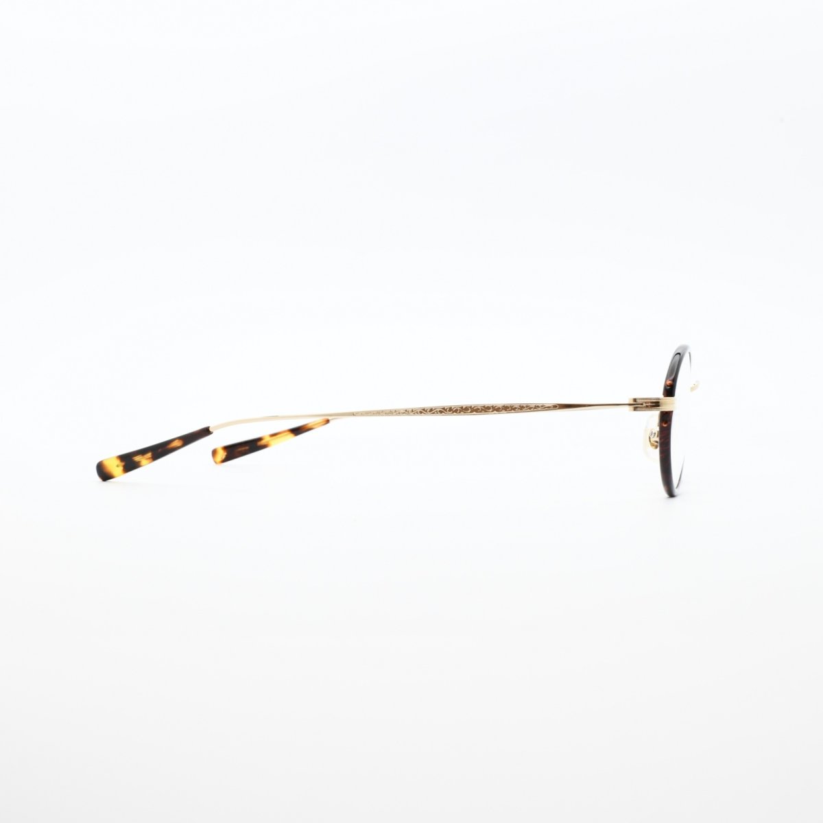 画像4: CLAYTON FRANKLIN クレイトンフランクリン メガネフレーム CF559-GP レッドデミ巻&ゴールド/デモレンズ (4)