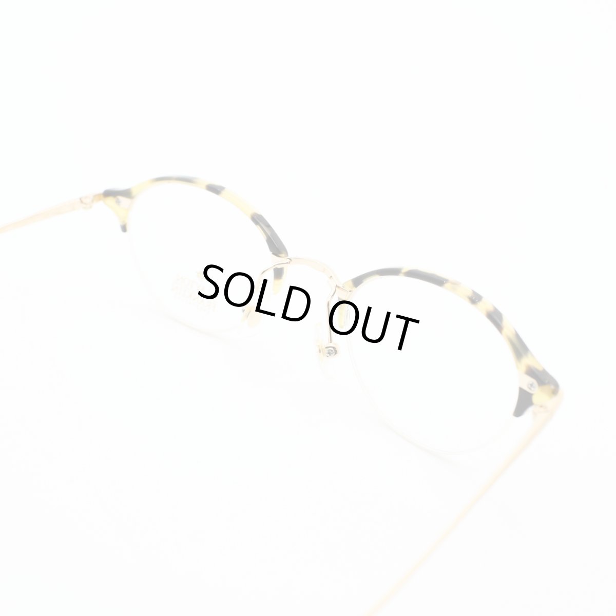 画像5: CLAYTON FRANKLIN クレイトンフランクリン メガネフレーム CF589-GP ゴールド/クリアデモレンズ (5)