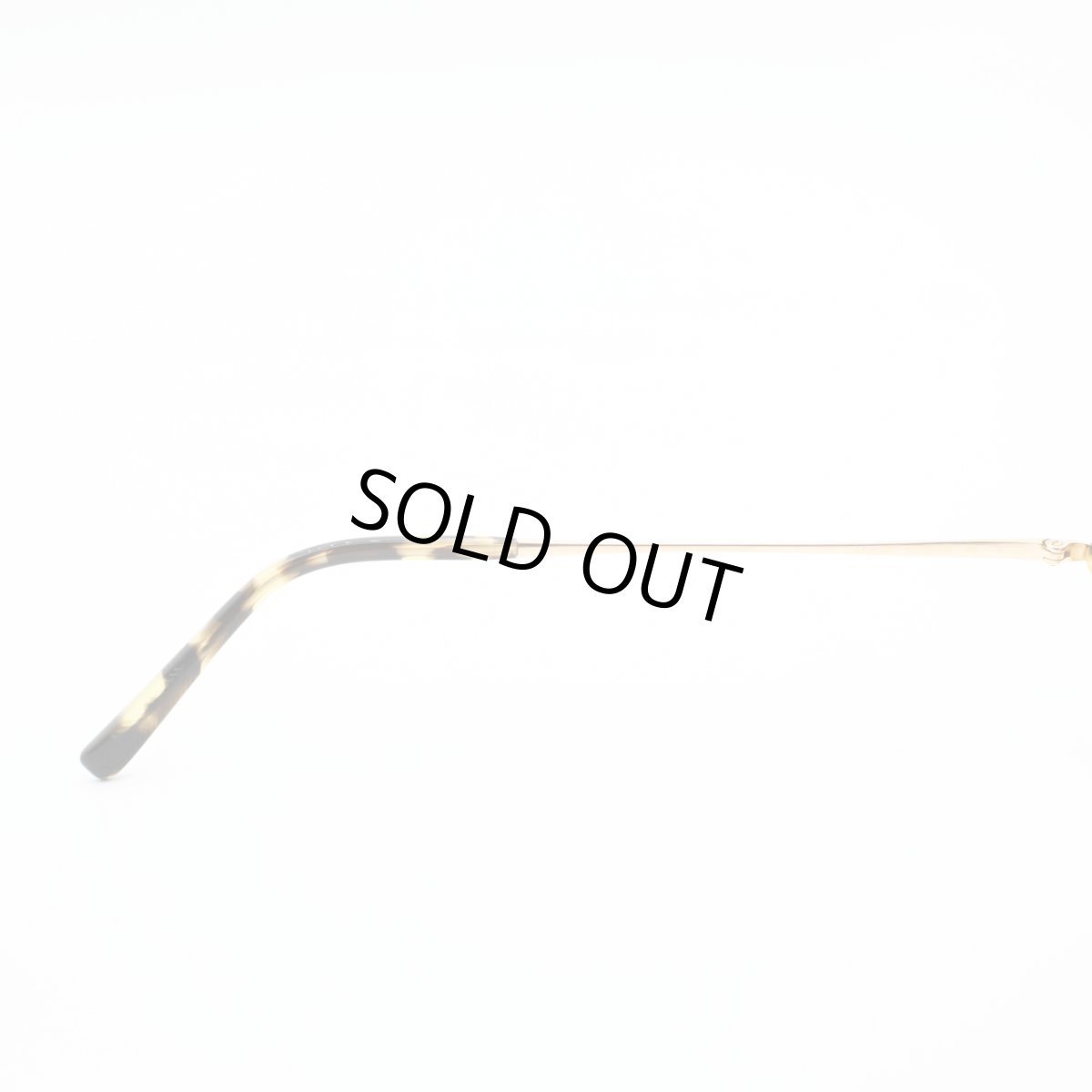 画像6: CLAYTON FRANKLIN クレイトンフランクリン メガネフレーム CF589-GP ゴールド/クリアデモレンズ (6)