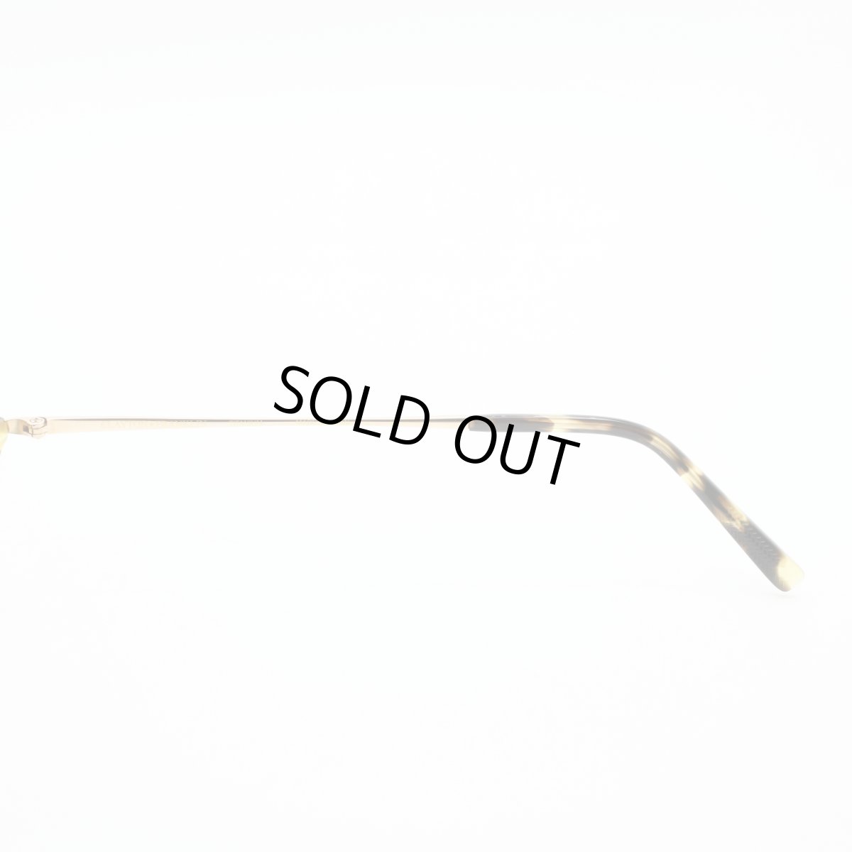 画像7: CLAYTON FRANKLIN クレイトンフランクリン メガネフレーム CF589-GP ゴールド/クリアデモレンズ (7)