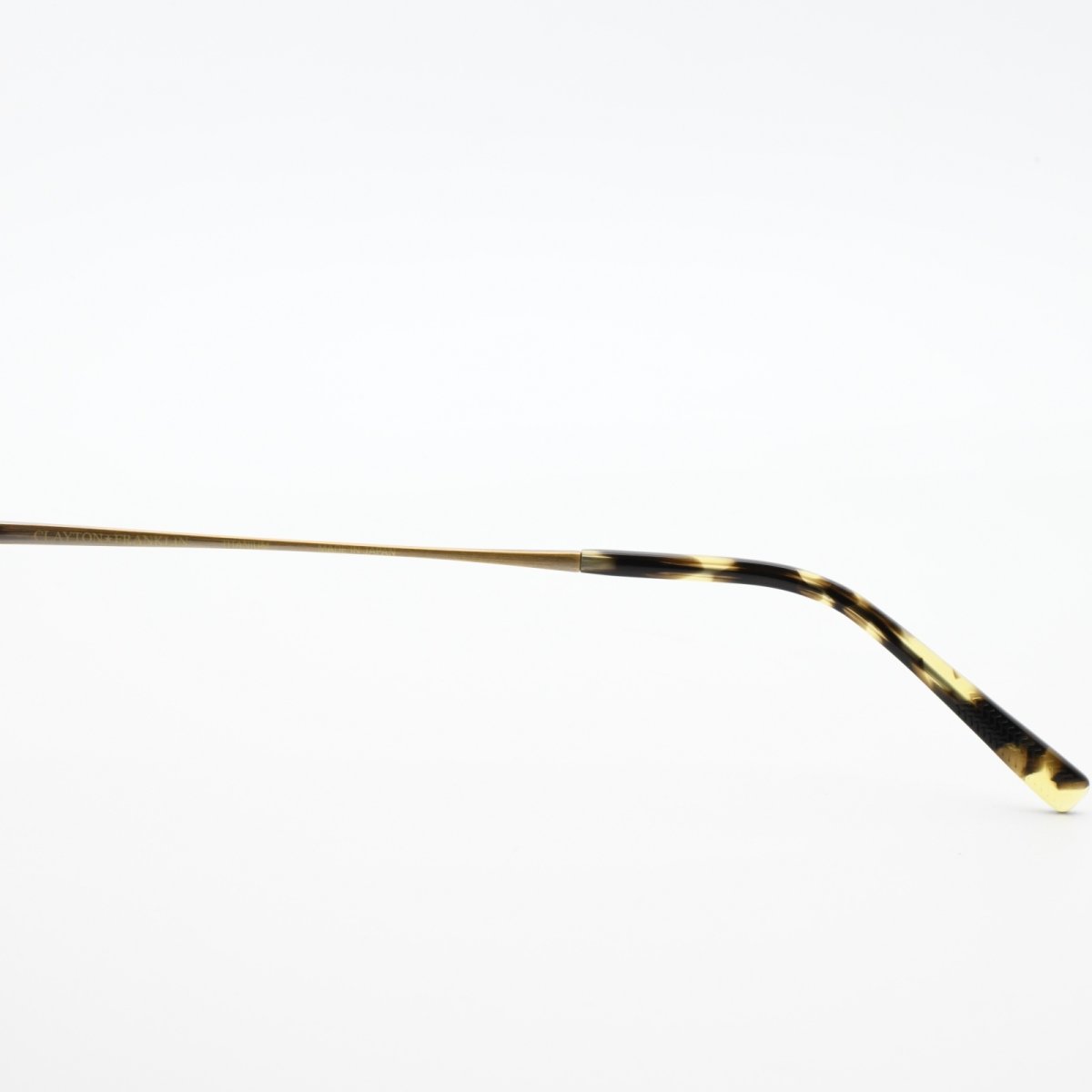 画像7: クレイトンフランクリン 【CLAYTON　FRANKLIN】メガネフレーム CF590-AGP（アンティークゴールド/クリアデモレンズ） (7)