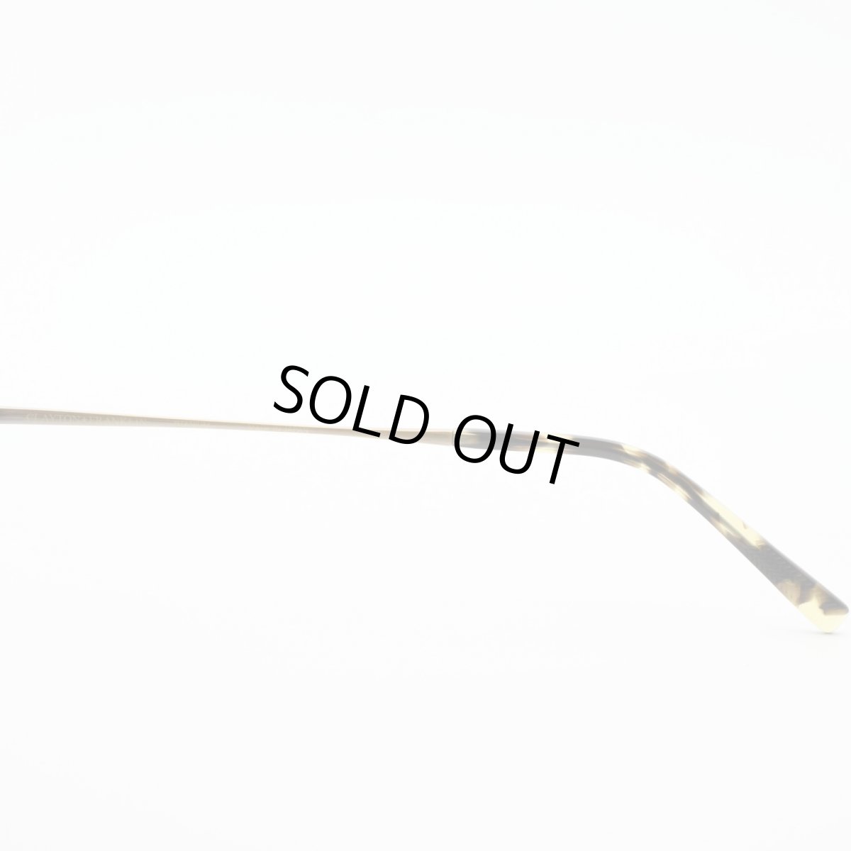 画像7: クレイトンフランクリン 【CLAYTON　FRANKLIN】メガネフレーム CF590-AGP（アンティークゴールド/クリアデモレンズ） (7)