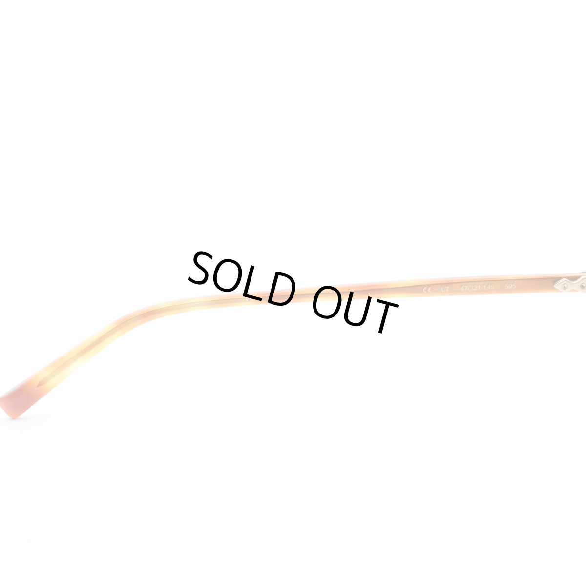 画像6: CLAYTON FRANKLIN クレイトンフランクリン メガネフレーム CF595-LT ライトトートイズ/クリアデモレンズ (6)