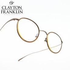 画像1: CLAYTON FRANKLIN クレイトンフランクリン 606 BR/BR (1)