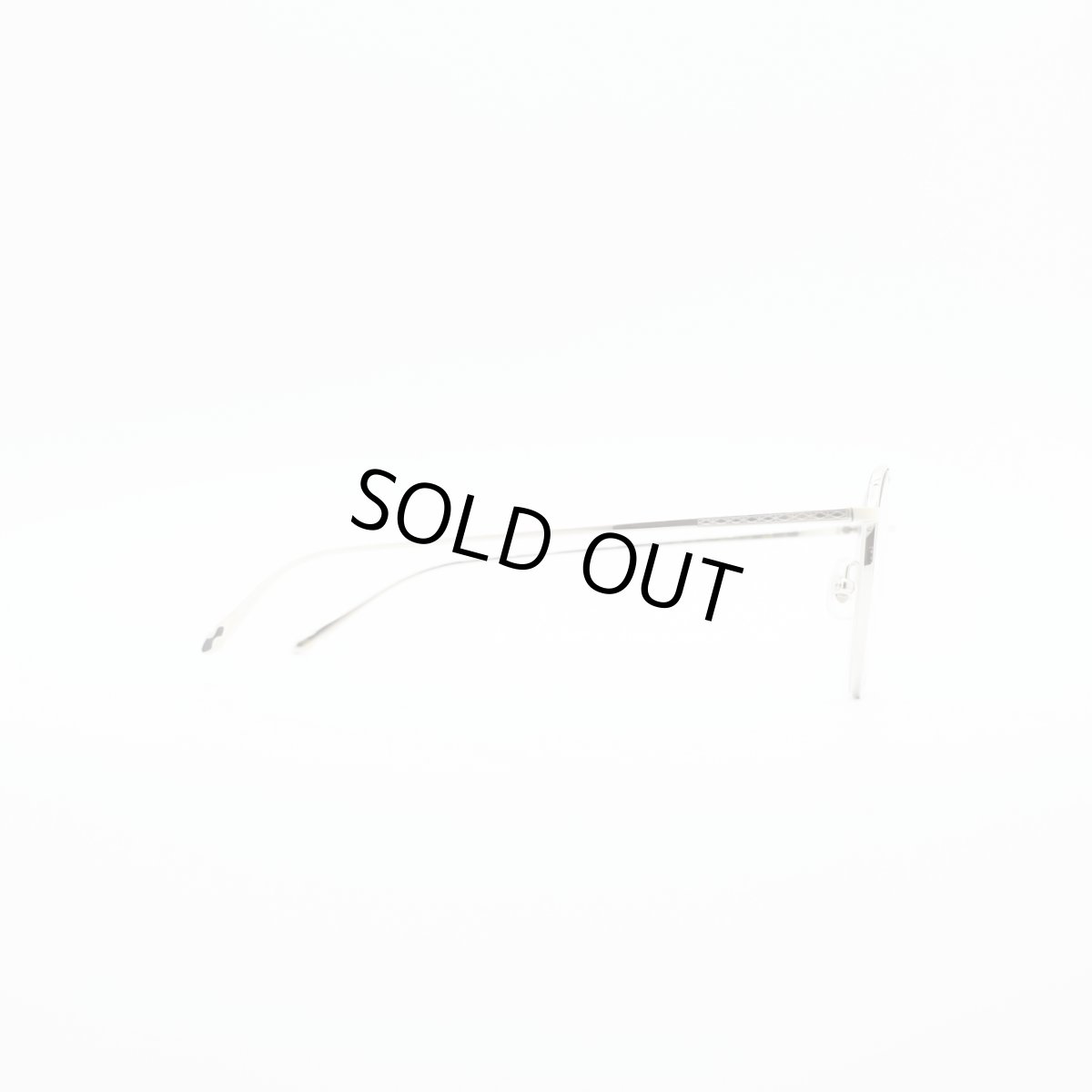 画像4: CLAYTON FRANKLIN クレイトンフランクリン メガネフレーム CF606-SL/BC シルバー・ブラッククリア/デモレンズ (4)