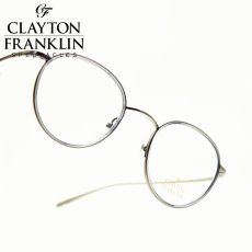 画像1: CLAYTON FRANKLIN クレイトンフランクリン 606 AS/GRS アンティークシルバー/グレーササ (1)