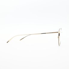 画像4: クレイトンフランクリン 【CLAYTON　FRANKLIN】メガネフレーム CF606　GP　BK（ゴールド・ブラック/デモレンズ） (4)