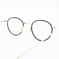 画像5: クレイトンフランクリン 【CLAYTON　FRANKLIN】メガネフレーム CF606　GP　BK（ゴールド・ブラック/デモレンズ） (5)