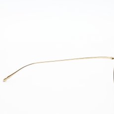 画像6: クレイトンフランクリン 【CLAYTON　FRANKLIN】メガネフレーム CF606　GP　BK（ゴールド・ブラック/デモレンズ） (6)