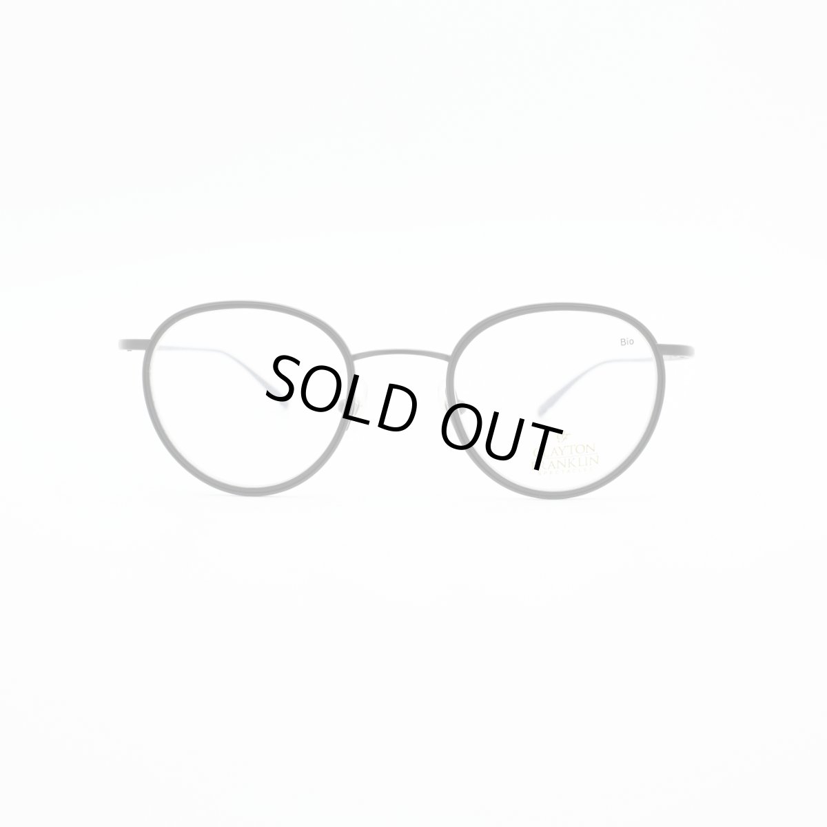 画像3: クレイトンフランクリン 【CLAYTON　FRANKLIN】メガネフレーム CF606　MBK　MBK（マットブラック・マットブラック/デモレンズ） (3)