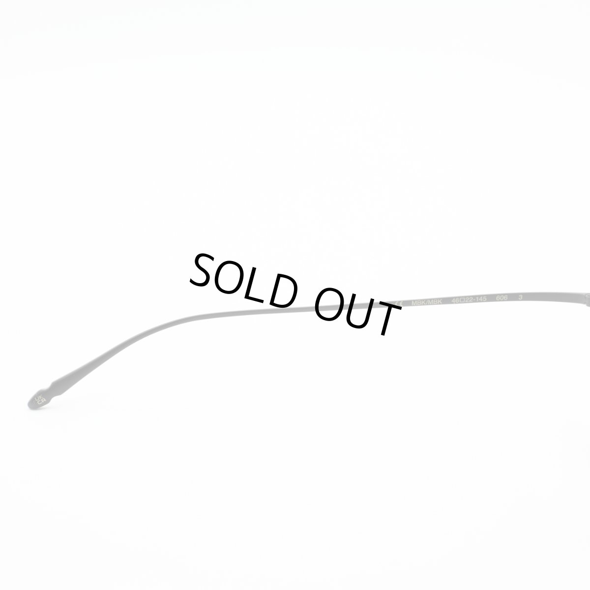 画像6: クレイトンフランクリン 【CLAYTON　FRANKLIN】メガネフレーム CF606　MBK　MBK（マットブラック・マットブラック/デモレンズ） (6)