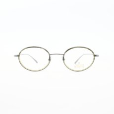 画像3: CLAYTON FRANKLIN クレイトンフランクリン メガネフレーム CF607-AS/MGSH アンティークシルバー・グレーササ/デモレンズ (3)