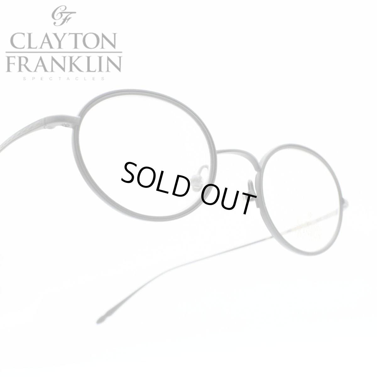画像1: CLAYTON FRANKLIN クレイトンフランクリン 607 MBK/MBK マットブラック  メガネ 眼鏡 めがね メンズ レディース おしゃれ ブランド 人気 おすすめ フレーム 流行り 度付き　レンズ (1)