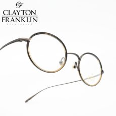 画像1: CLAYTON FRANKLIN クレイトンフランクリン 607 MBR/MHB マットブラウン  メガネ 眼鏡 めがね メンズ レディース おしゃれ ブランド 人気 おすすめ フレーム 流行り 度付き　レンズ (1)