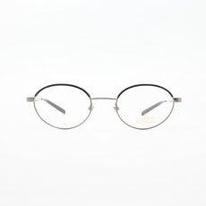 画像3: クレイトンフランクリン 【CLAYTON　FRANKLIN】メガネフレーム CF612　AS（アンティークシルバー・ブラック/デモレンズ） (3)