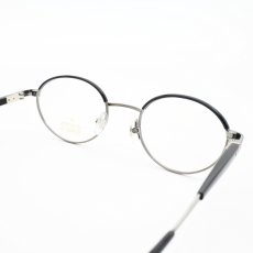 画像5: クレイトンフランクリン 【CLAYTON　FRANKLIN】メガネフレーム CF612　AS（アンティークシルバー・ブラック/デモレンズ） (5)