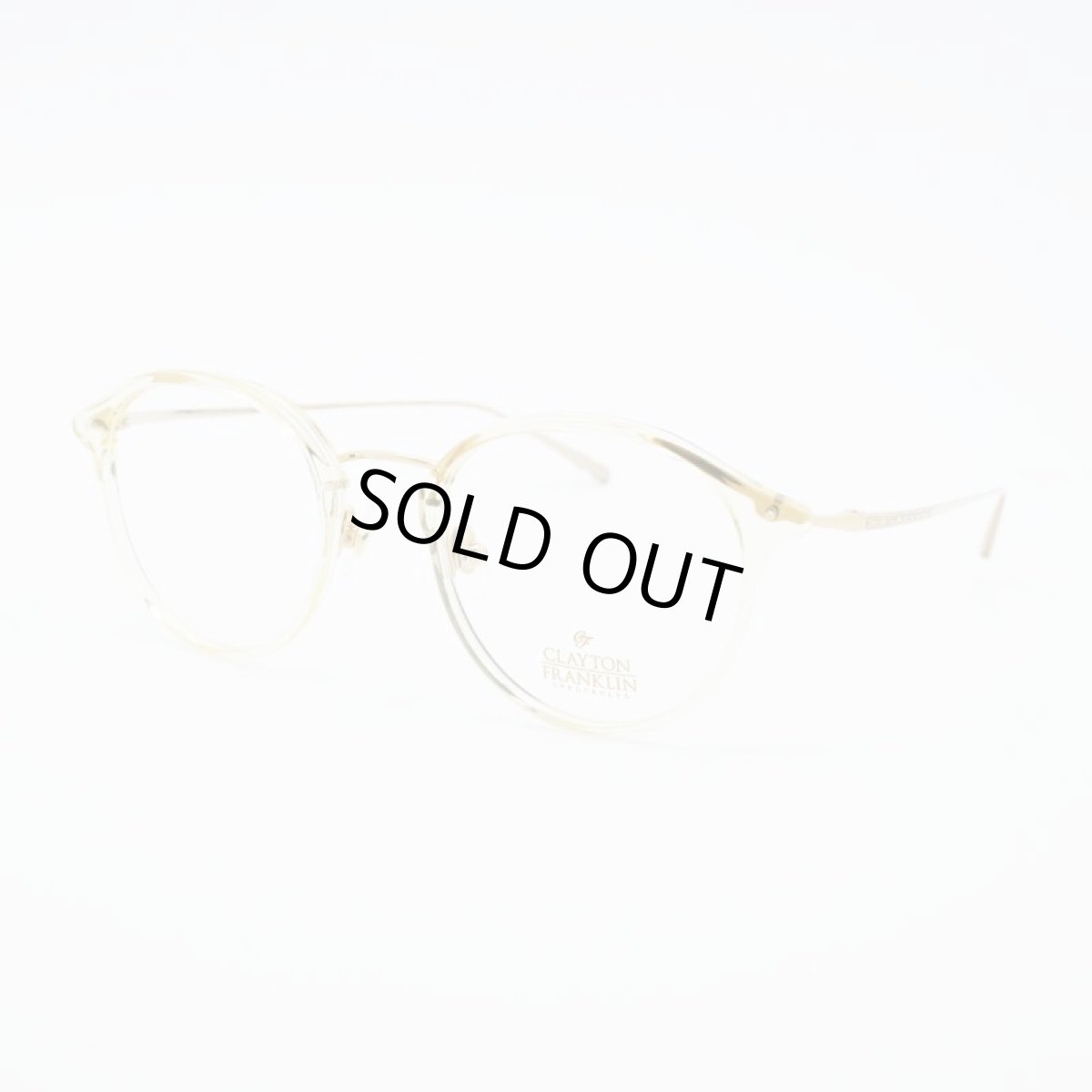 画像2: 藤井風さん愛用モデル CLAYTON FRANKLIN クレイトンフランクリン 616 LA ライトイエロー (2)