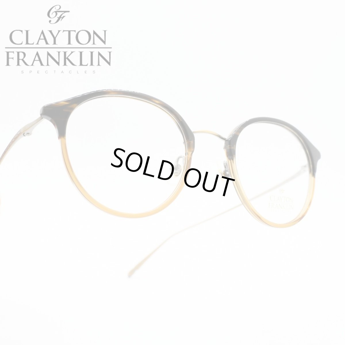 画像1: 藤井風さん愛用モデル CLAYTON FRANKLIN クレイトンフランクリン 616 HB ハーフブラウン (1)
