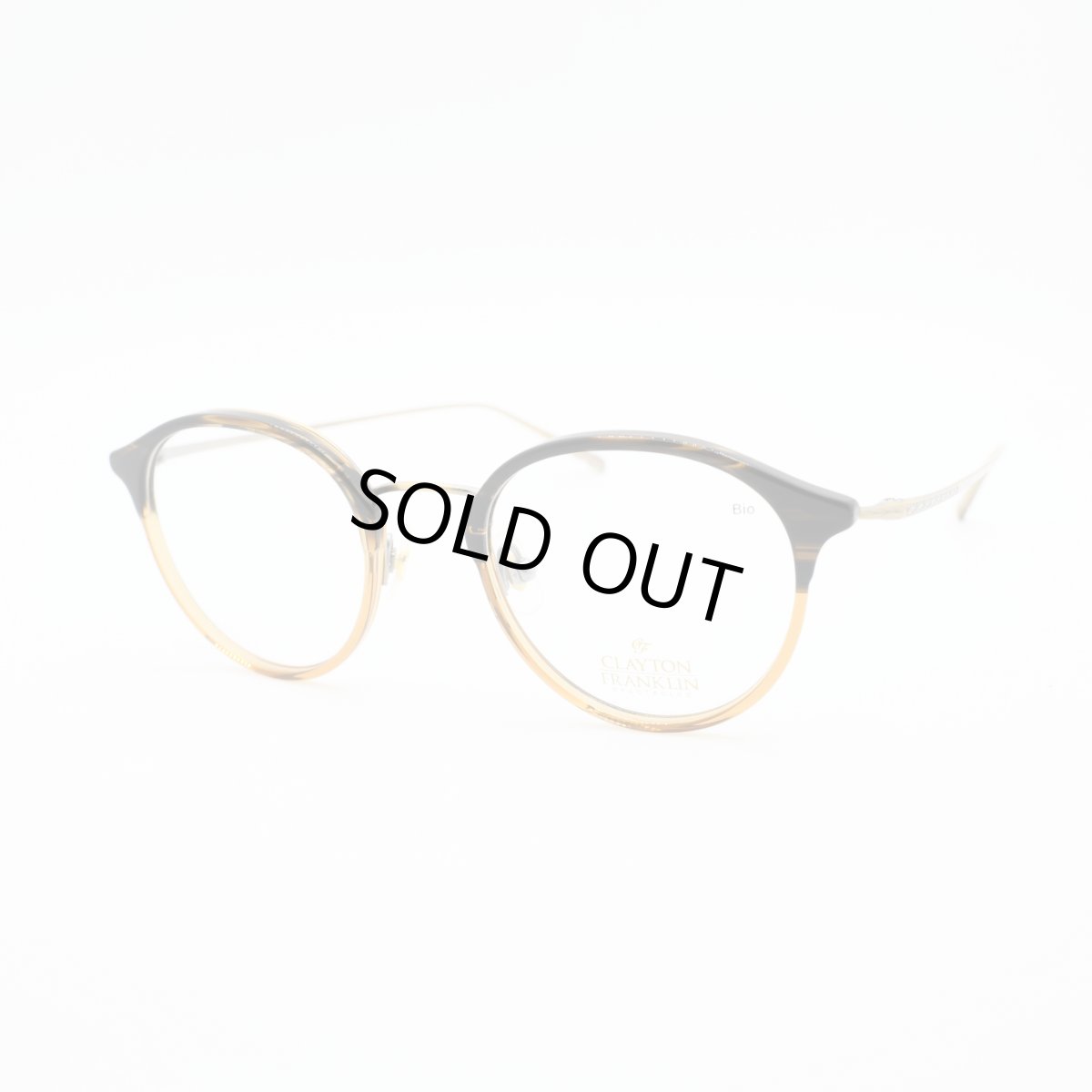 画像2: 藤井風さん愛用モデル CLAYTON FRANKLIN クレイトンフランクリン 616 HB ハーフブラウン (2)